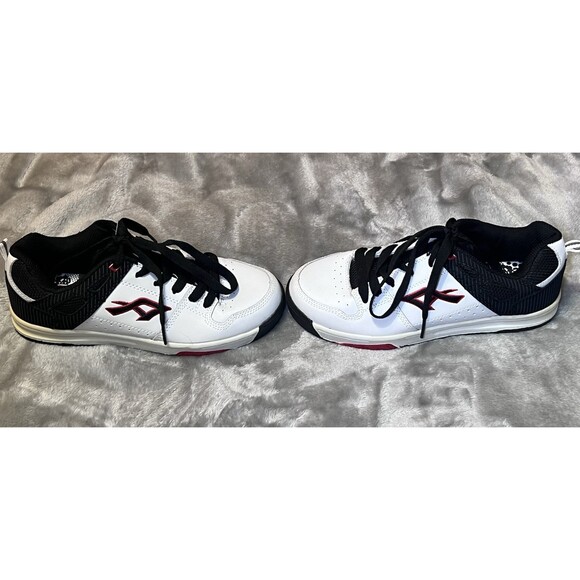 Airspeed Footwear Spade 2 Boys Size 6 Skateboarding Sneakers Low Top White Red - Picture 10 of 12